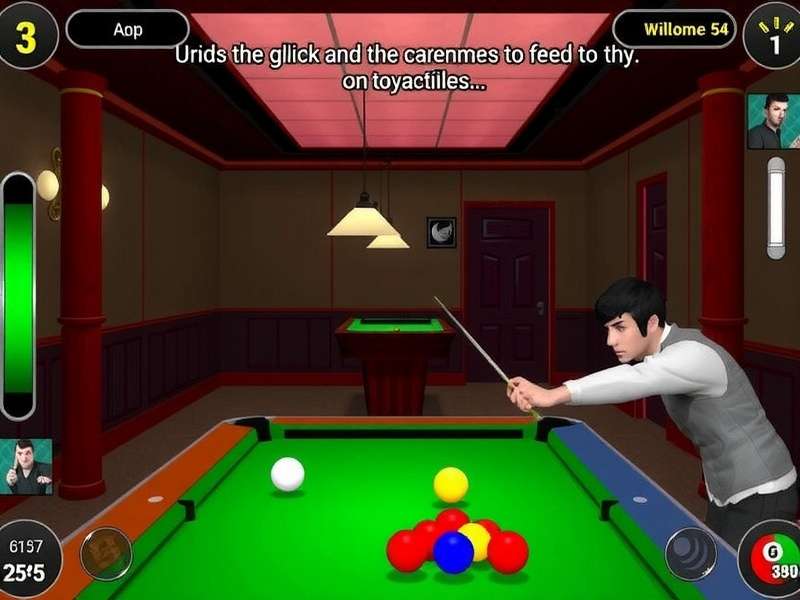 Billiards City Champions Gameplay Screenshot